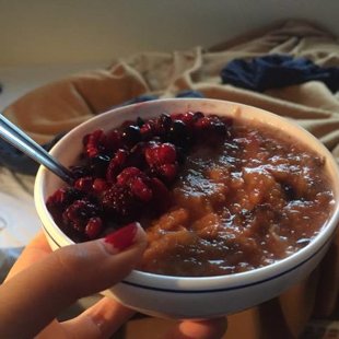 sweet potato jam with mixed berries